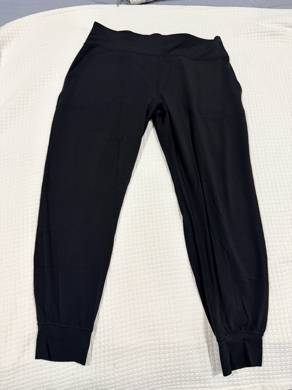 lululemon athletica Black Jogger-Style Track Pants